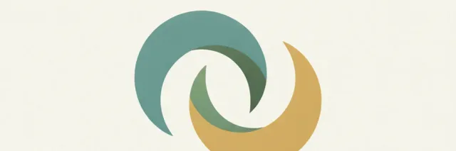 An abstract editorial symbol evoking "Runway near-miss", muted two-tone palette, flat vector.