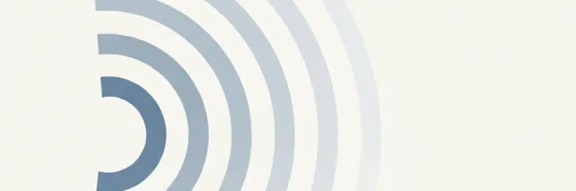 A stylized sound wave illustration that fades to silence, flat vector editorial.